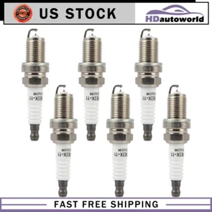 For 2000-2005 Suzuki Grand Vitara 2.5L V6 6pc Iridium & Platinum Spark Plugs - Picture 1 of 5