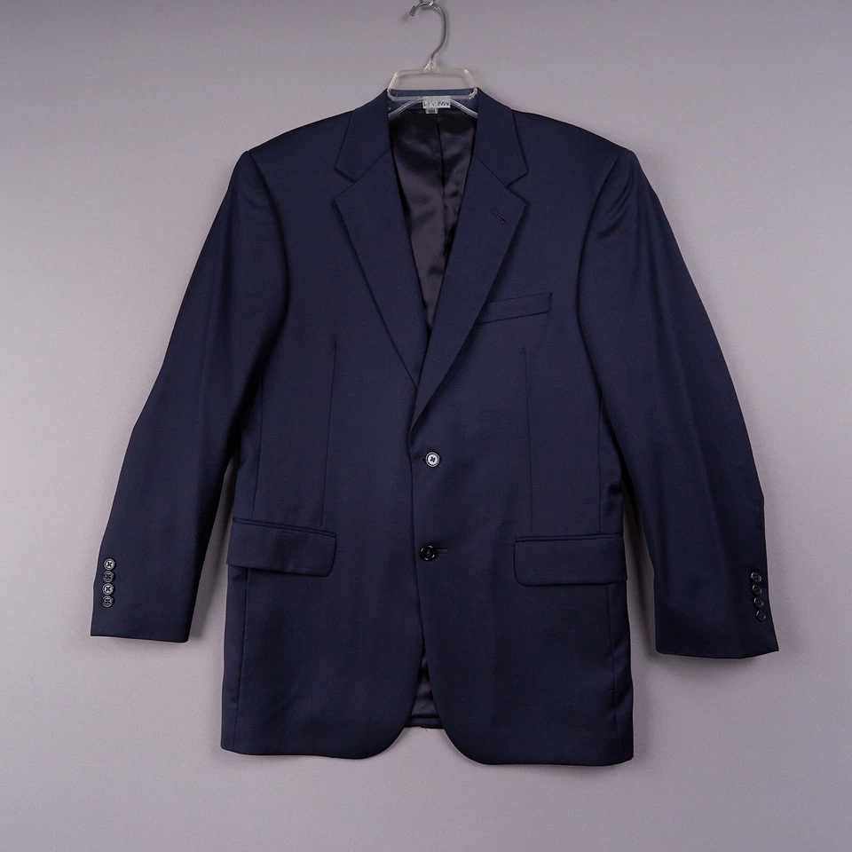 Jos A Bank Blazer 40R Navy Wool 2-Button Signature Sport Coat - Image 1 of 4
