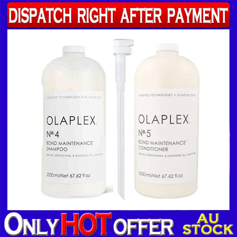 OLAPLEX No.4 & No.5  Shampoo and Conditioner BOND  guarantee 100% Authentic 2L - image 1 of 1