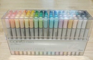 Copic Ciao Start 72 Colors Set Pens Color Alcohol Marker - Picture 1 of 6