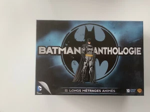 2x coffrets DVD BATMAN & Superman ANTHOLOGIE 12 longs métrages animés + comics - Afbeelding 1 van 12
