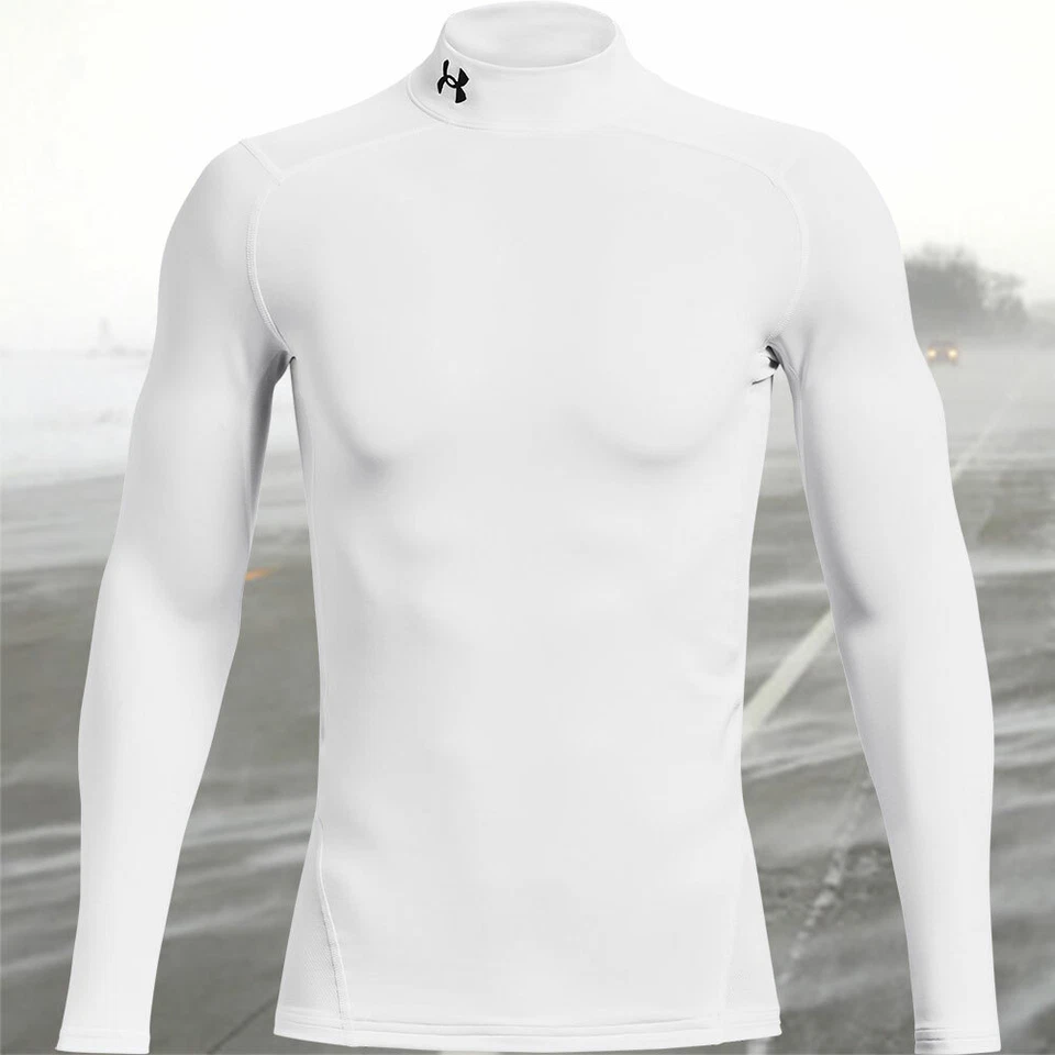 Camisa Simulada Under Armour Para Hombres ColdGear Manga Larga - 1366072 - Envío Gratis Foto 1 de 4