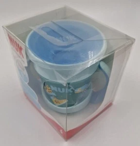 Nuk Mini Magic Cup Blue 360 Anti Spill Rim 6+ Months 160ml Leakproof - Picture 1 of 1