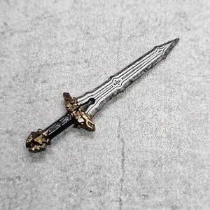 Weathered Thorin Knight Sword Handpainted for Blocks Minifigure DrATs1 Dwarf - Picture 1 of 2