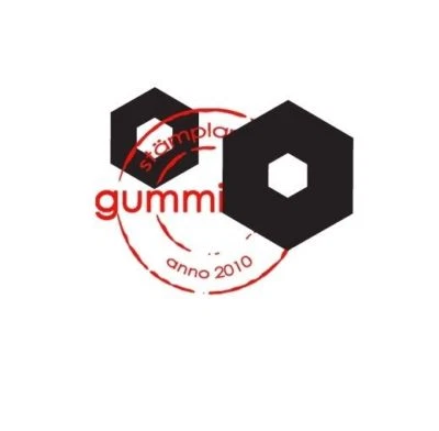 Gummiapan Gummistempel 12070205 - Mutter Sechseck Loch Werkzeug Motivstempel