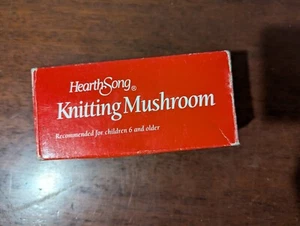 Vintage Hearth Song Mushroom Knitting Spool Knit I-cord Maker Wooden - Picture 1 of 3