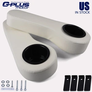 Rear Seat Arm Rest Cup Holder Universal Fit For EZGO Club Car Yamaha Golf Cart - Picture 1 of 12