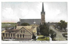 Mauston, WI - Iglesia y escuela de San Patricio - Imagen 1 de 2