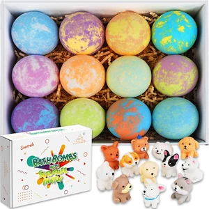 Bath Bombs for Kids with Toys Inside for Girls Boys - 12 Set Surprise Bubble ... - Picture 1 of 12