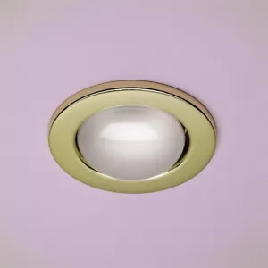 Firstlight D110BR R80 Brass Recessed Downlight 100w MAX - Picture 1 of 1
