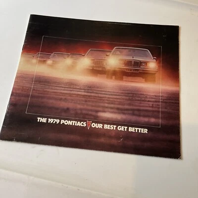 Pontiac 1979 folleto de ventas catálogo - Firebird TransAm Grand Prix Am Bonneville Foto 1 de 3