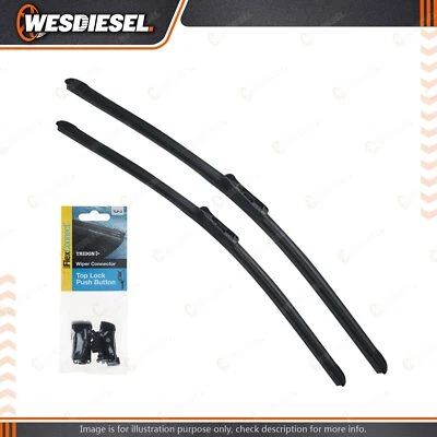 Tridon Wiper Blade & Connector Set fits Volkswagen Jetta Passat Scirocco - image 1 of 2