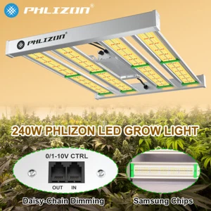 Phlizon 4bar PRO2000 LED Grow Light piante d'appartamento a spettro completo per 1-3 piante - Foto 1 di 11