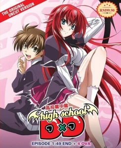 ENGLISH VERSION High School DxD Episode 1-49End + 4OVA DVD Free Shipping - Picture 1 of 2