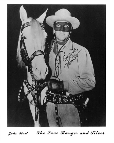John Hart Lone Ranger Actor Signed Autograph 8x10 Photo PSA DNA j2f1c Cover
