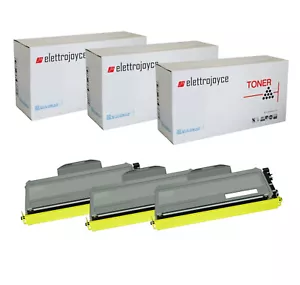 3 TONER TN 2320 COMPATIBILE PER BROTHER MFC L2700DW L2700DN L2701 L2740DW - Foto 1 di 1