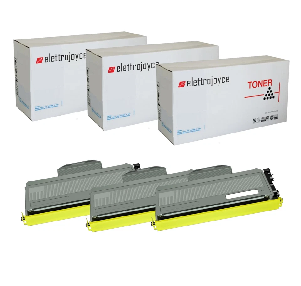 3 TONER TN 2320 COMPATIBILE PER BROTHER MFC L2700DW L2700DN L2701 L2740DW - Immagine 1 di 1