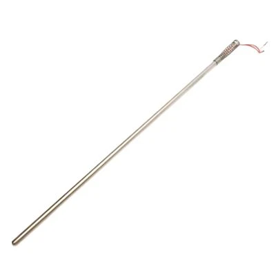 Platinum Resistance Thermometer / 100 Ohm RTD ø1/4in x 12-3/4in Probe, 3in Leads - Image 1 of 4