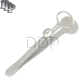 2 Pcs Desmarres Chalazion Forceps Small Surgical Ophthalmic ENT Instruments - Picture 1 of 3