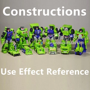Blokees Transformers G1 Constructicons Figura de Acción Vehículo/Robot Modelo Kit - Imagen 1 de 32