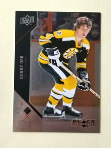 2011-12 Black Diamond Hockey #10 Bobby Orr Boston Bruins Upper Deck 