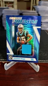 2023 Panini Donruss Optic Rookie Phenom Jersey Prizm Color Match Johnathan Mingo - Picture 1 of 2