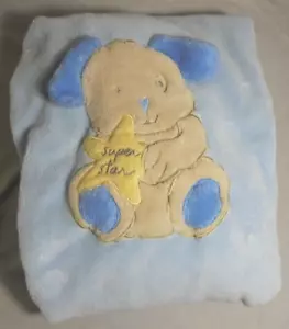 Sandra Magsamen Baby Blanket Puppy Dog Super Star Messages from the Heart - Picture 1 of 8