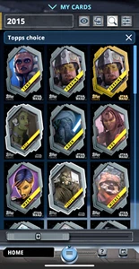 Star Wars Card Trader - Topps Choice 2015 - 34 Card Insert and Awards Set - Picture 1 of 2