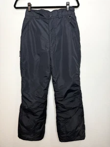Vtg Columbia Pants Women Small Black Y2K Waterproof Snow Ski Zip Pocket Winter - Picture 1 of 12