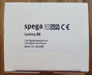 SPEGA Delta Dore lumina B8 LON Digitaleingang 8-fach Art. Nr. 111008 NEU OVP - Bild 1 von 5
