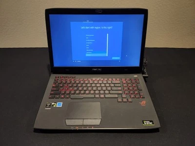 Portátil para juegos ASUS ROG G751JY Intel Core i7 nvidia 980 m Foto 1 de 4