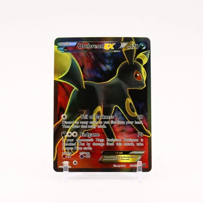 Umbreon EX - 119/124 Fates Collide Full Art Pokemon - LP/MP - Image 1 of 2