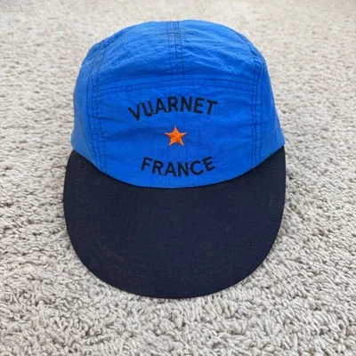 Gorra Vuarnet Francia Azul Negra 5 Paneles Talla Única Camper Estrella Correr Logo De Colección Gorra Foto 1 de 4