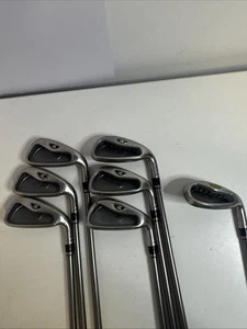 Used TaylorMade R7 XD Iron Set 4-9 + SW R7-65 Ultralite Tip Soft Reg Flex - Picture 1 of 11