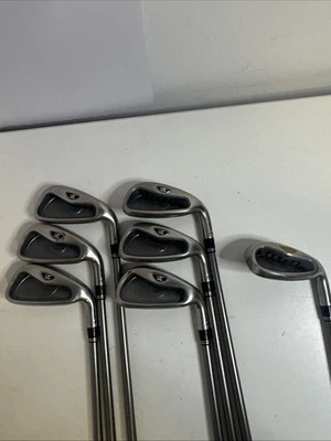 Used TaylorMade R7 XD Iron Set 4-9 + SW R7-65 Ultralite Tip Soft Reg Flex - Image 1 of 4