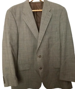 Blazer Polo University Club Ralph Lauren Tweed 2 Botones Marrón • 46R 100% Lana - Imagen 1 de 12