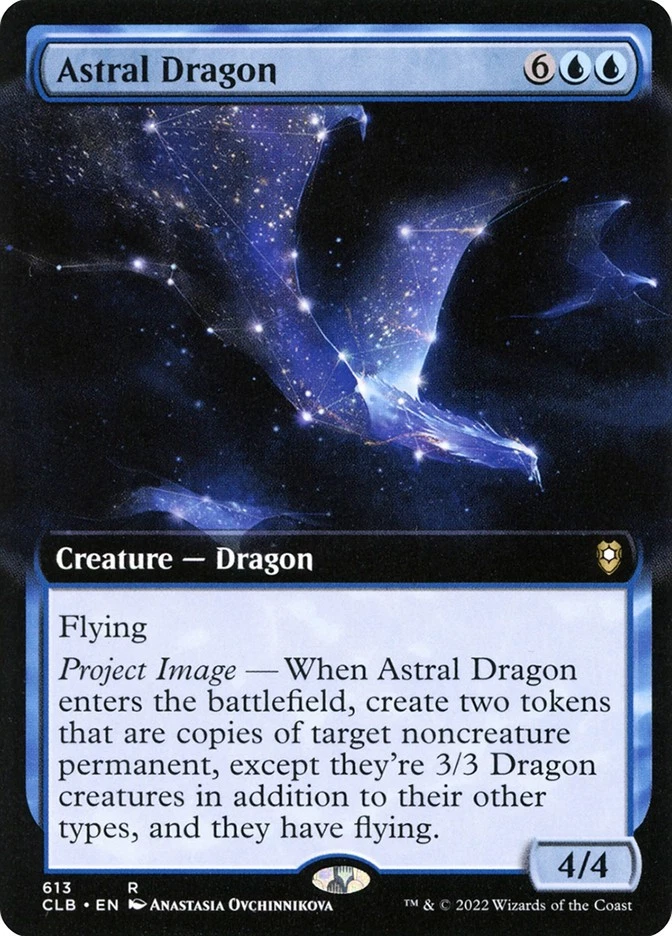 MTG Astral Dragon  - Commander Legends: Battle for Baldur's Gate #613 - Image 1 of 1