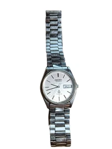 Seiko TYPE II 8223-6030 Vintage Men’s Quartz Wristwatch Working Used From Japan - Picture 1 of 12