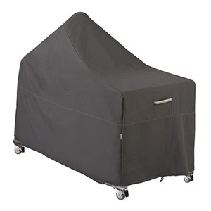 Ravenna Water-Resistant 60 Inch Kamado Ceramic BBQ Grill Cover, Taupe, Grill - Picture 1 of 7