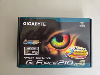 Gigabyte NVIDIA GeForce 210 (GV-N210SL-1GI) 1GB / 1GB (max) DDR3 SDRAM PCI... - Image 1 of 4