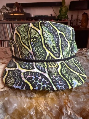 Volcom Tetsunori Tawaraya Print Hat Modern Style Snap Back Skate - Image 1 of 4