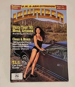Lowrider Magazine July 1993 Bud CTRFLD Psycho '71 T-Bird Unity Tour Mesa AZ TLC - Picture 1 of 22