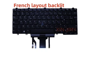NEW French Backlit Point Keyboard for DELL Latitude E5450 E5470 E7470 AZERTY - Picture 1 of 2