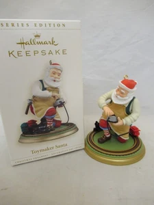 2006 TOYMAKER SANTA w/Train Collector Hallmark Keepsake Ornament - MIB ! - Picture 1 of 6