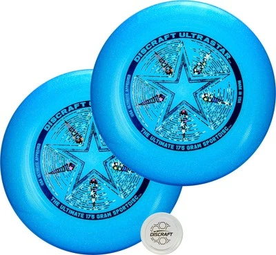 Disco de frisbee definitivo con brillo azul 175g Serie de campeonatos de EE. UU. Foto 1 de 4