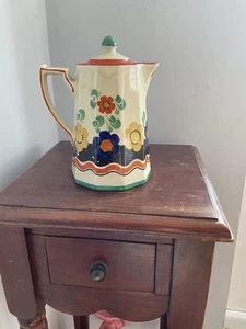 Wades Of England Coffee Pot 40s/50s Art Deco Style - Picture 1 of 4