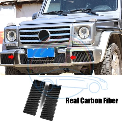 🆗 Parachoques delantero de fibra de carbono para Mercedes W463 G500 G550 G63 G65 AMG 13-18 Foto 1 de 4