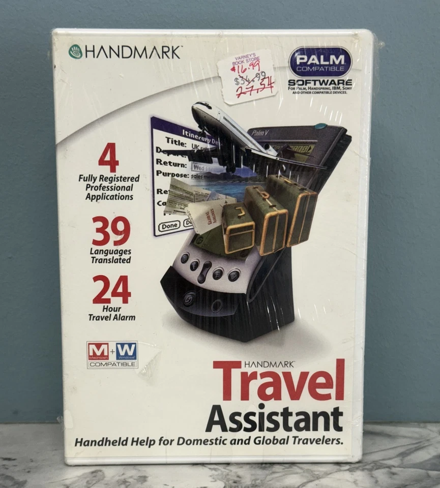 Handmark Palm Compatible Software List Anything, Travel Asst, Essentials Utility - Image 1 of 4