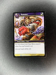 Pummel 109/252 The Hunt For Illidan World Of Warcraft TCG - Picture 1 of 2