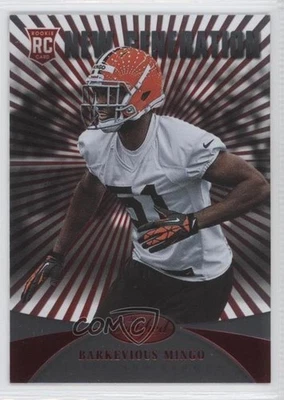 2013 Certified New Generation Platinum Red Barkevious Mingo #208 Rookie RC - Image 1 of 2